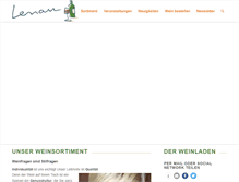 Tablet Screenshot of lenau-wein.de